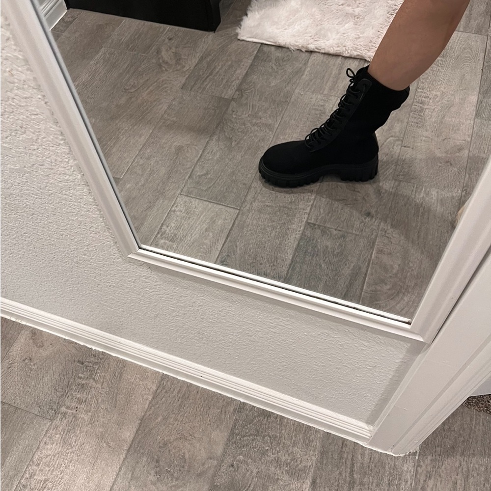 Black boots